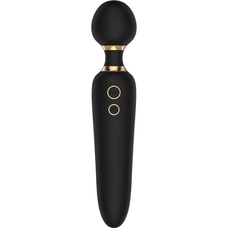 Dream Toys Elite Noah podwójny wibrator typu różdżka Black