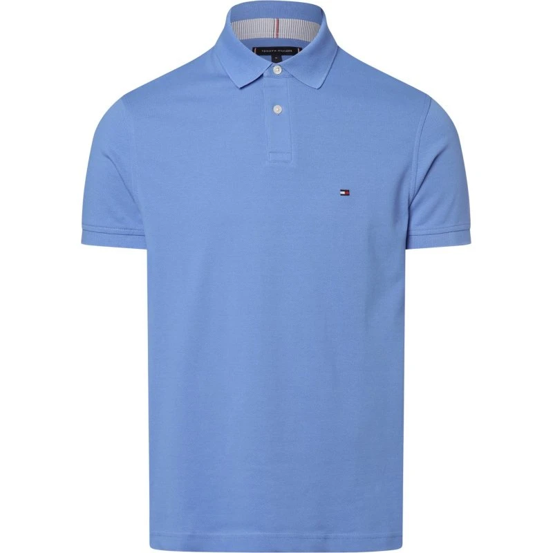 Tommy Hilfiger Koszulka Polo Regular Fit - Niebieska