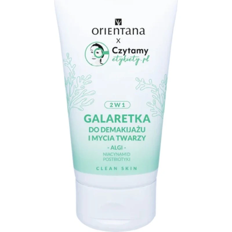ORIENTANA Delikatna galaretka do demakijażu i mycia twarzy, 125 ml