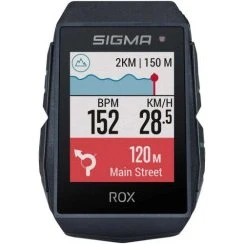 SIGMA ROX 11.1 EVO - komputer rowerowy GPS czarny