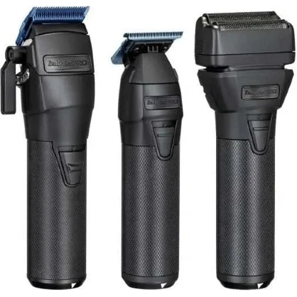 Babyliss Pro FXONE Black Super Combo Zestaw maszynka, trymer, golarka