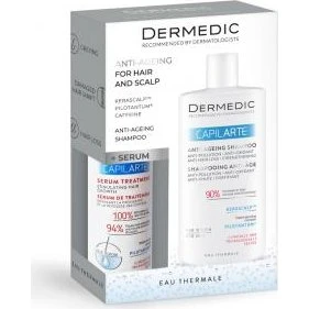 Dermedic Capilarte Zestaw: Szampon 300 ml + Serum 150 ml