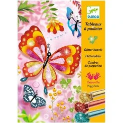 DJECO 09503 Zestaw artystyczny Malowanie brokatem – Owady