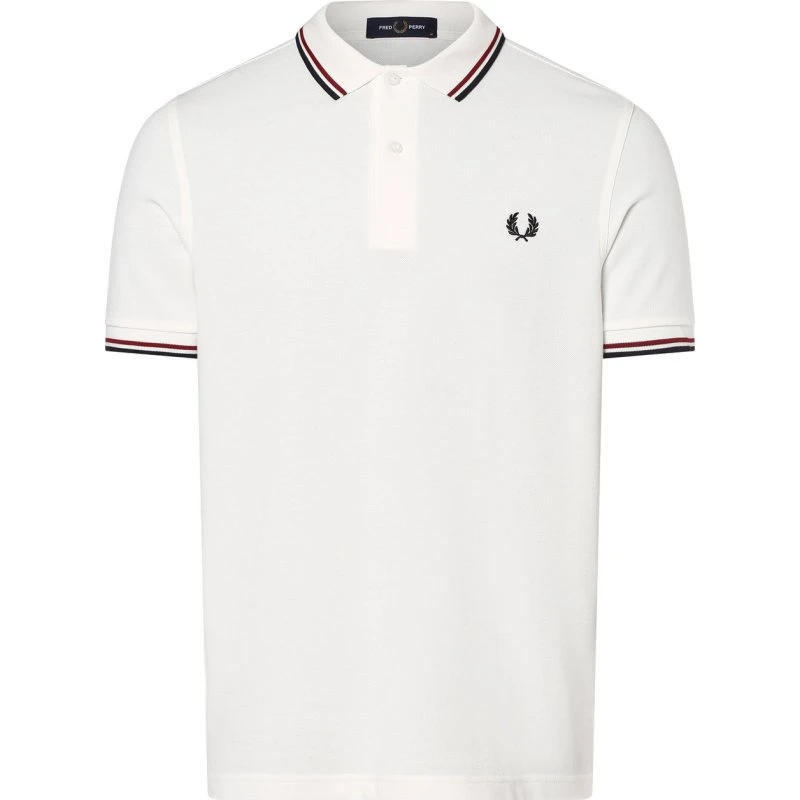 Fred Perry Koszulka Polo Pika Biała