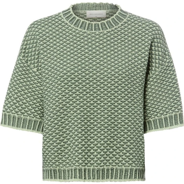 Msch Copenhagen Sweter Mschcatina Pilla Gruen - Zielony