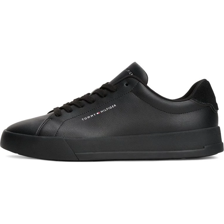 Tommy Hilfiger Sneakersy Męskie Skórzane Czarne
