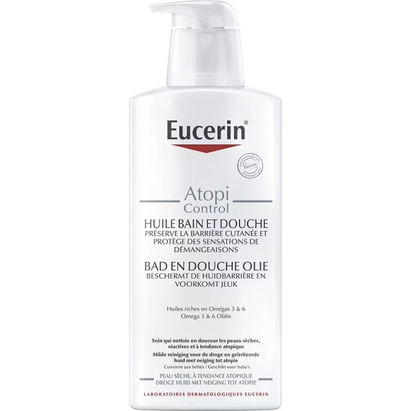 Eucerin AtopiControl Olejek do kąpieli i pod prysznic 400ml