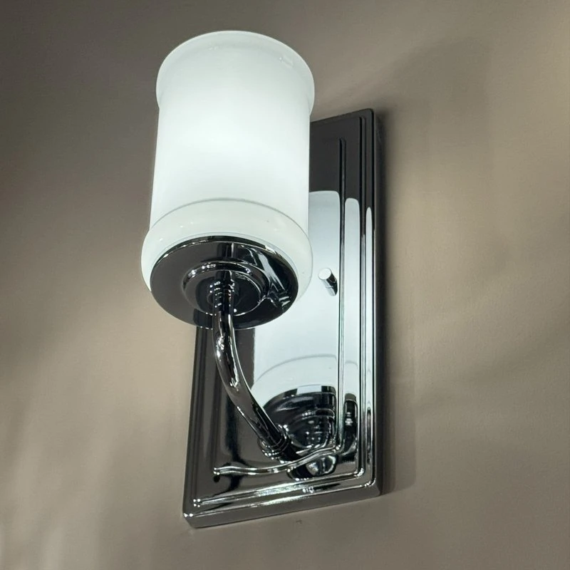 Lampa ścienna Vetivene KICHLER, chrom, 31 cm, IP44, G9-LED