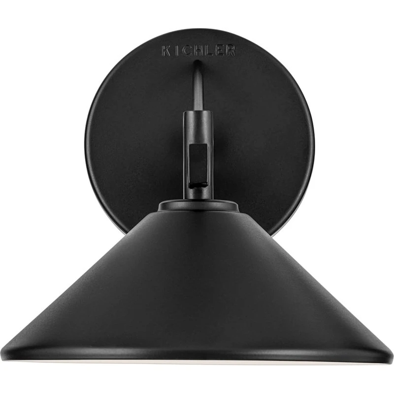 Kinkiet zewnętrzny Ripley czarny 20 cm - KICHLER IP44