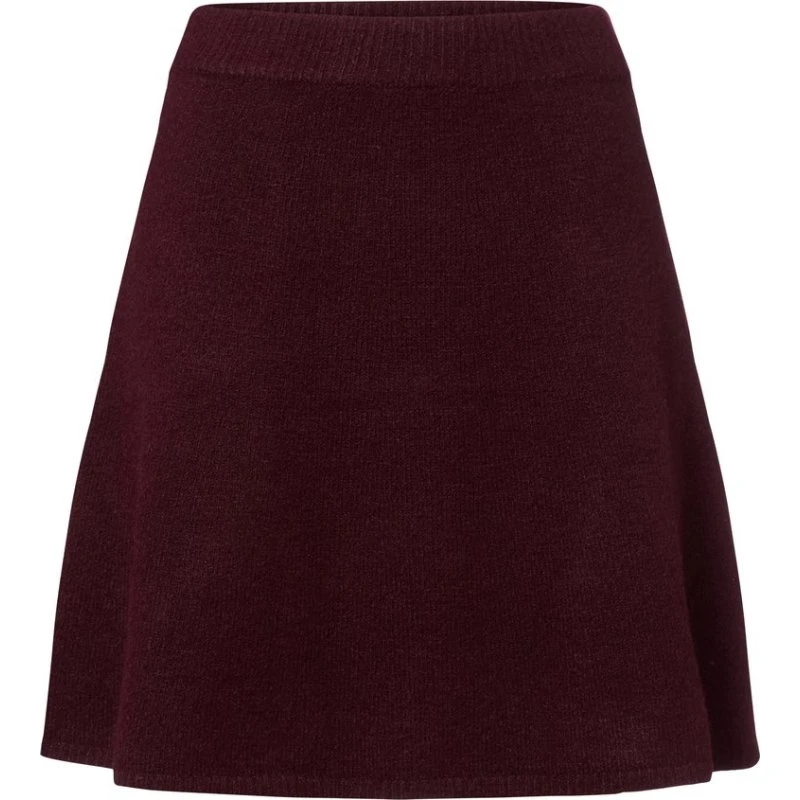 Neo Noir spódnica z dzianiny Gisa - czerwona, 40