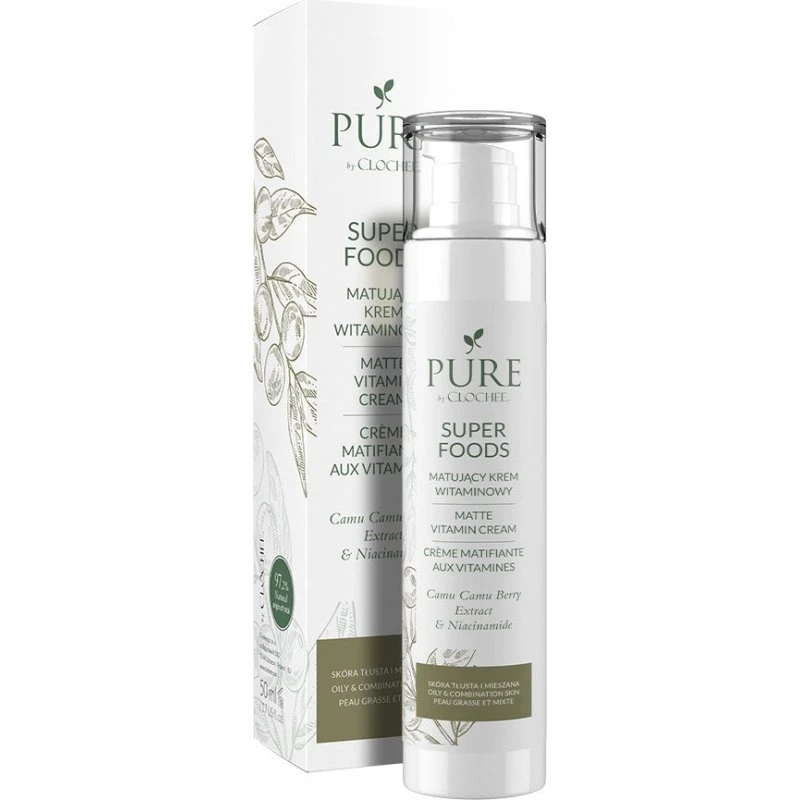 Clochee Superfoods matujący krem witaminowy 50ml
