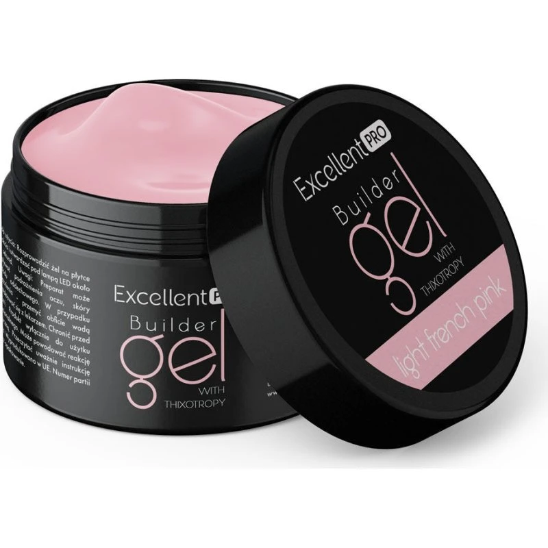Excellent PRO Builder Gel Thixotropy Light French Pink 15g
