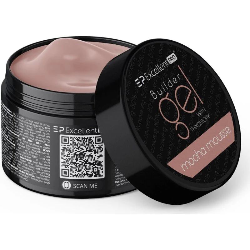Excellent PRO Builder Gel Mocha Mousse 15g