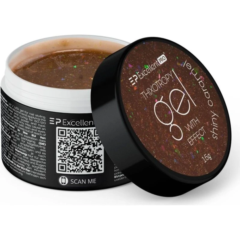 Excellent PRO Thixotropy Gel Shiny Caramel 15g