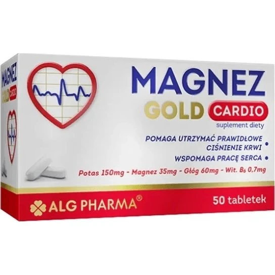 Alg Pharma Magnez Gold Cardio 50 tabletek
