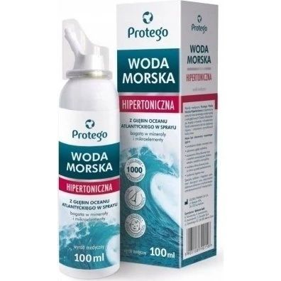 Protego Woda Morska Hipertoniczna BOV 100 ml spray do nosa