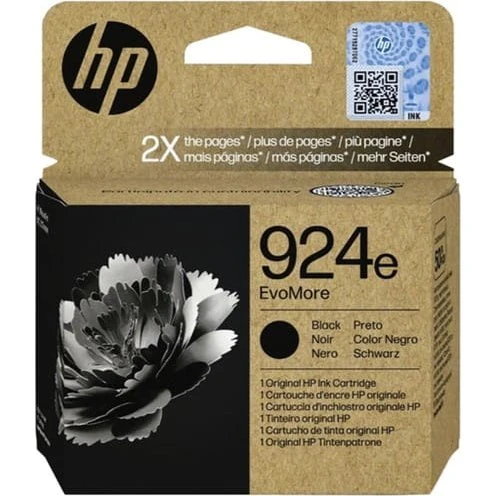 HP 924e (4K0V0NE) tusz czarny oryginalny