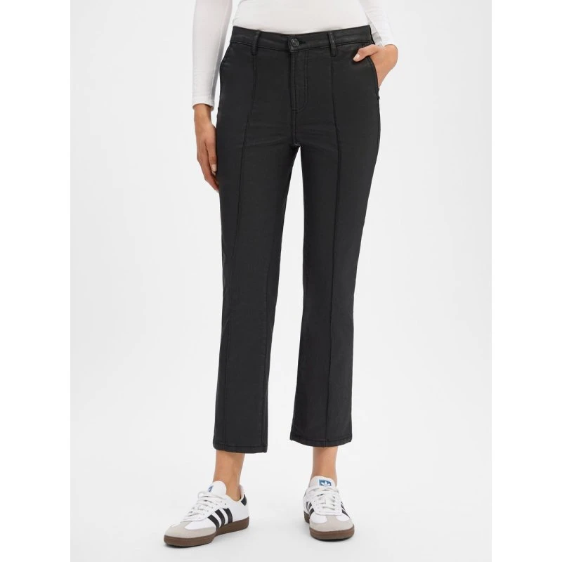 Opus Spodnie Bootcut Ebbi czarne