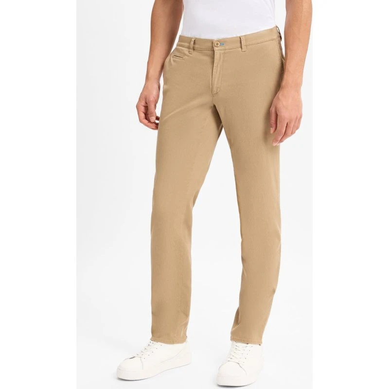 Brax Chinosy Fabio Modern Fit - Brązowe