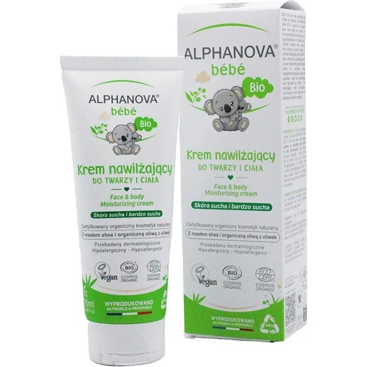 Alphanova Bebe Krem Nawilżający 75 ml