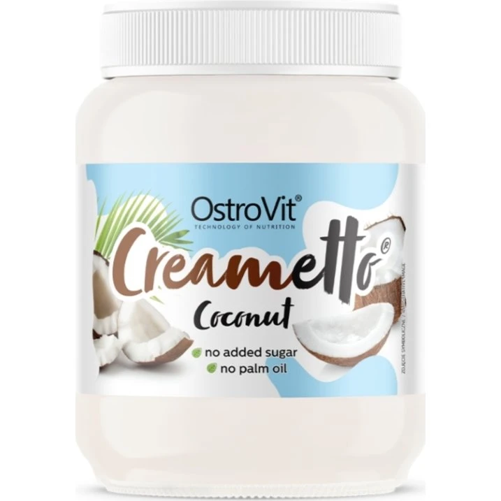 OstroVit Creametto Krem kokosowy z wiórkami 320 g