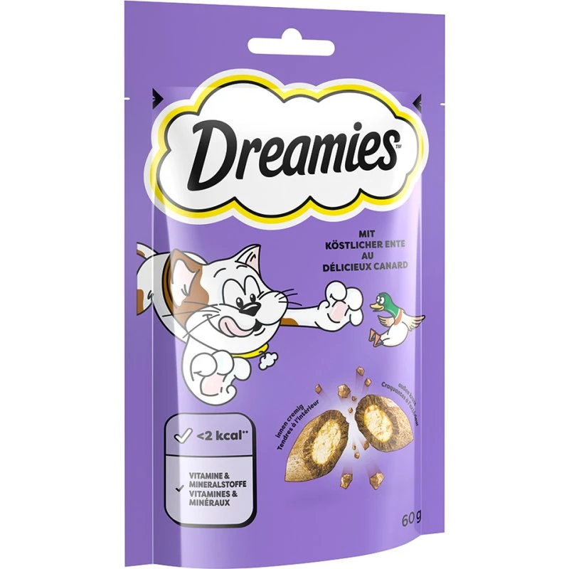 Dreamies przysmaki dla kota - Kaczka, 60 g