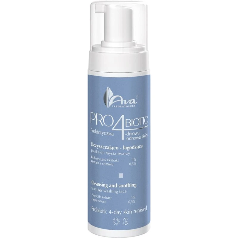 Ava Laboratorium Pro4Biotic oczyszczająca pianka do twarzy 150ml