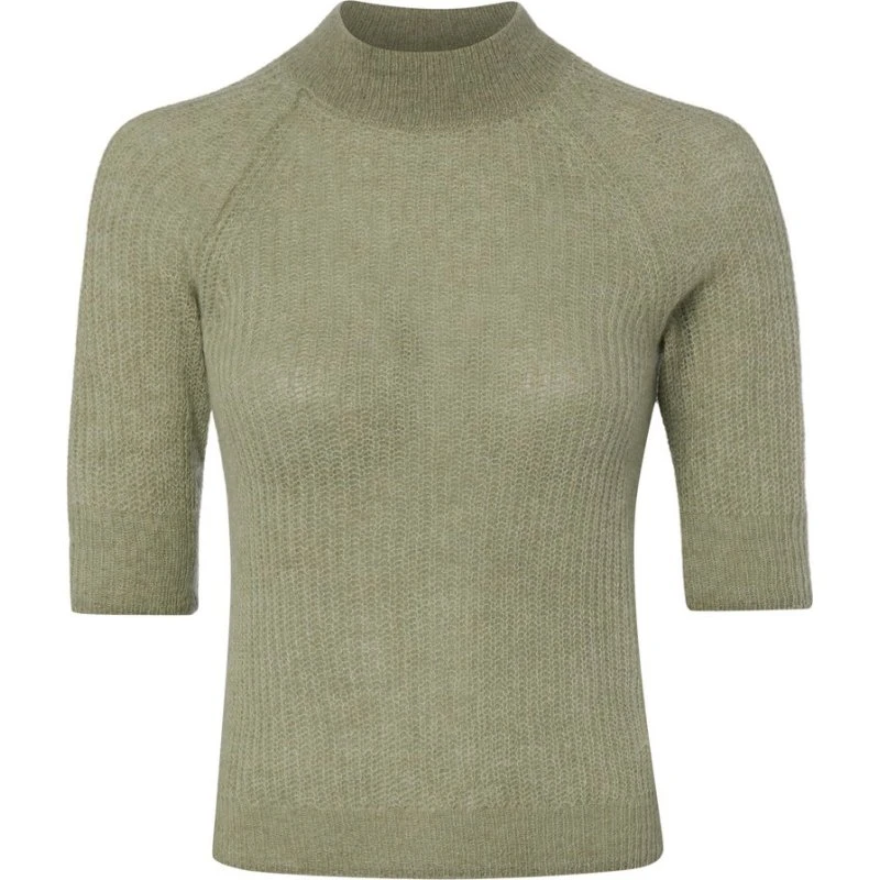 Boss Sweter z Alpaki Fewe - Zielony