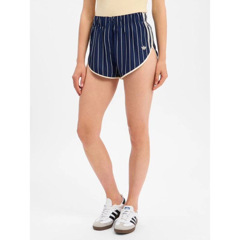 Adidas Originals Szorty Dżersejowe Firebird Niebieskie
