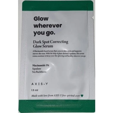 AXIS-Y Dark Spot Correcting Glow Serum, saszetka 1.5ml