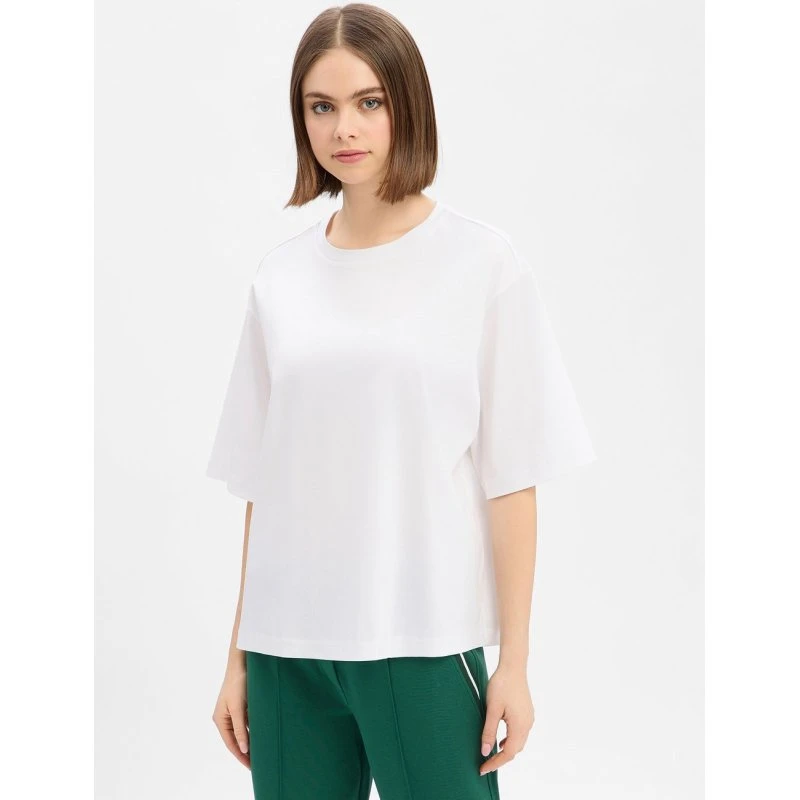 Drykorn Koszulka Oversize Pinara Biała