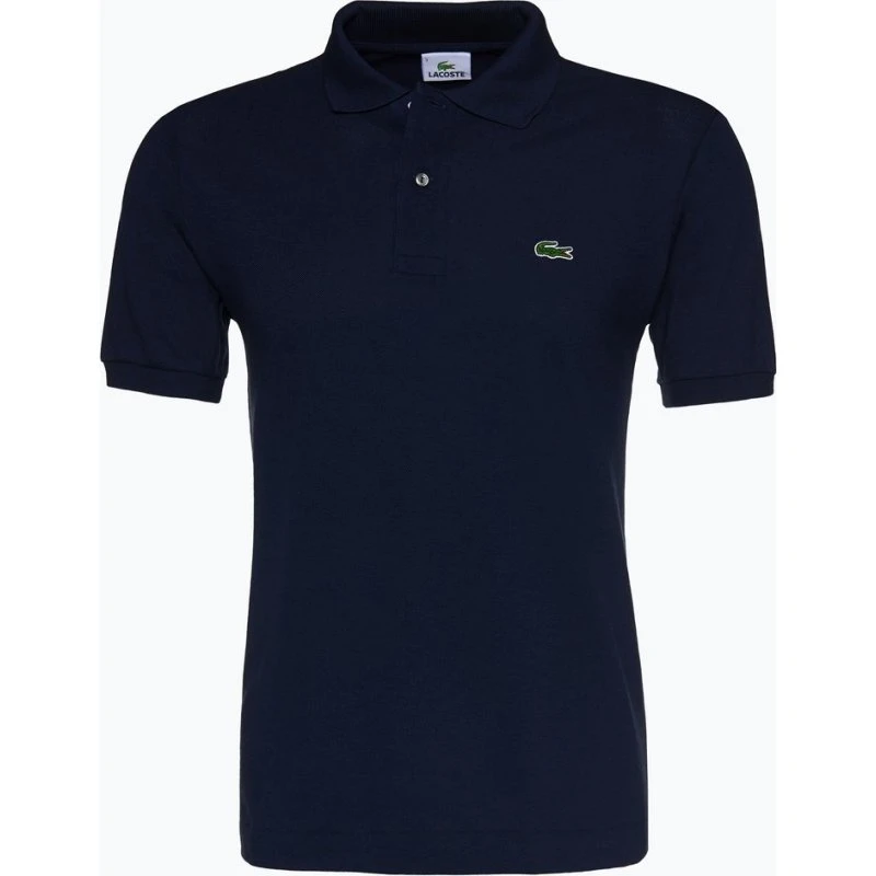 Lacoste Koszulka Polo Męska z Piki Classic Fit - Niebieska
