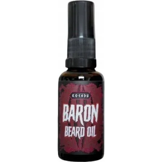 Koendu Baron Beard Oil, olejek do brody 30ml, z nutami whisky i wiśni