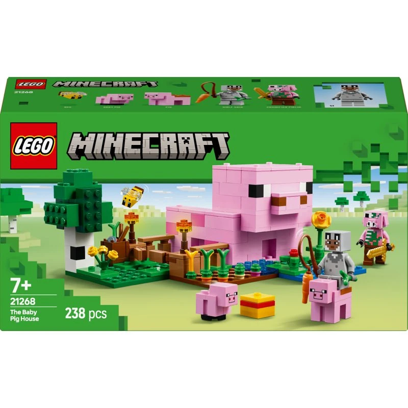 LEGO Minecraft Dom Prosiaczka 21268 (238 el.)
