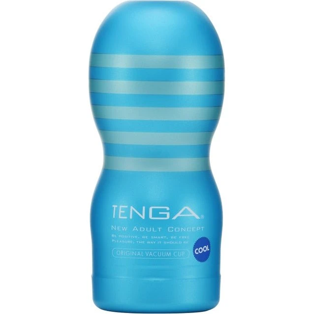 TENGA Original Vacuum Cup Cool - jednorazowy masturbator chłodzący