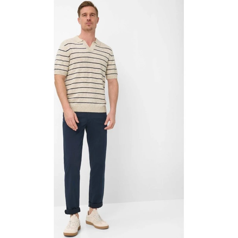 Brax Spodnie Cadiz U Straight Fit - Niebieskie