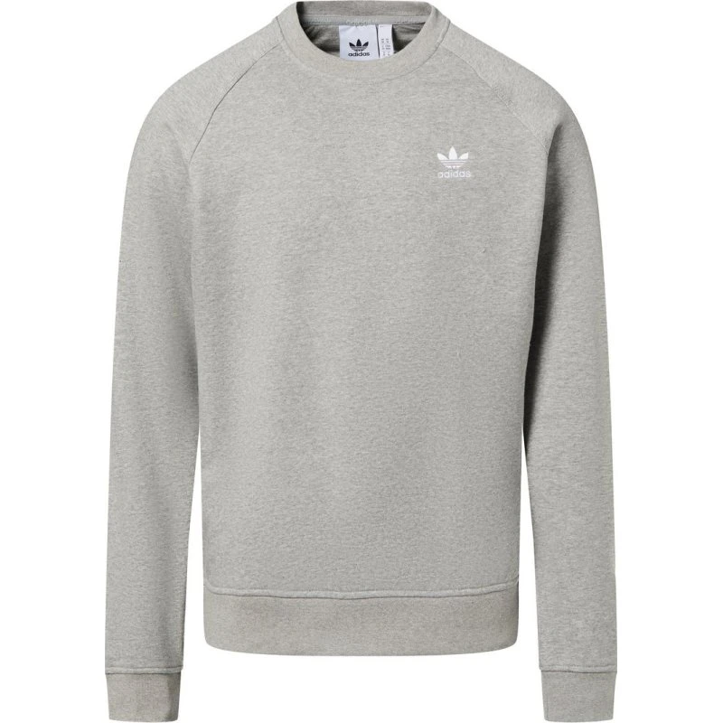 adidas Originals Bluza Trefoil Essentials Crew - Szara, L
