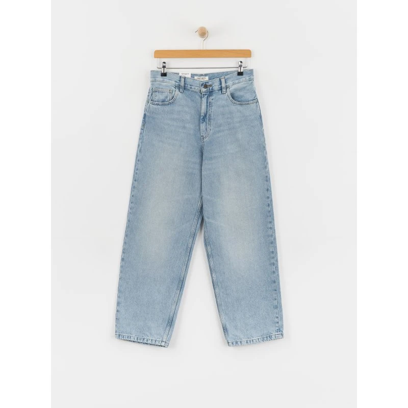 Carhartt WIP Brandon Wmn Blue Heavy Worn Bleached