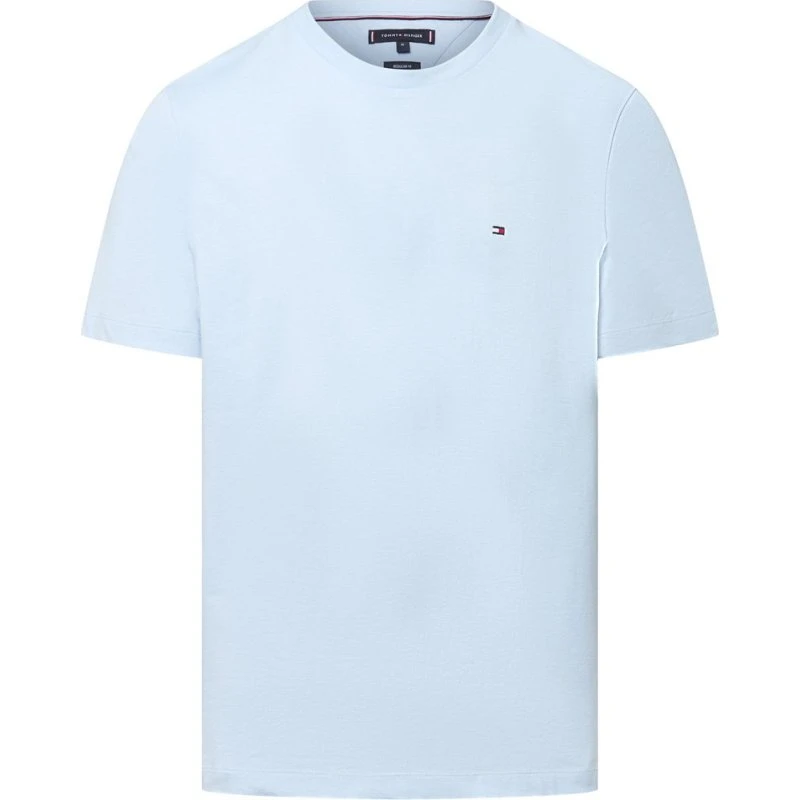 Tommy Hilfiger Koszulka Męska Niebieska Bawełna XL