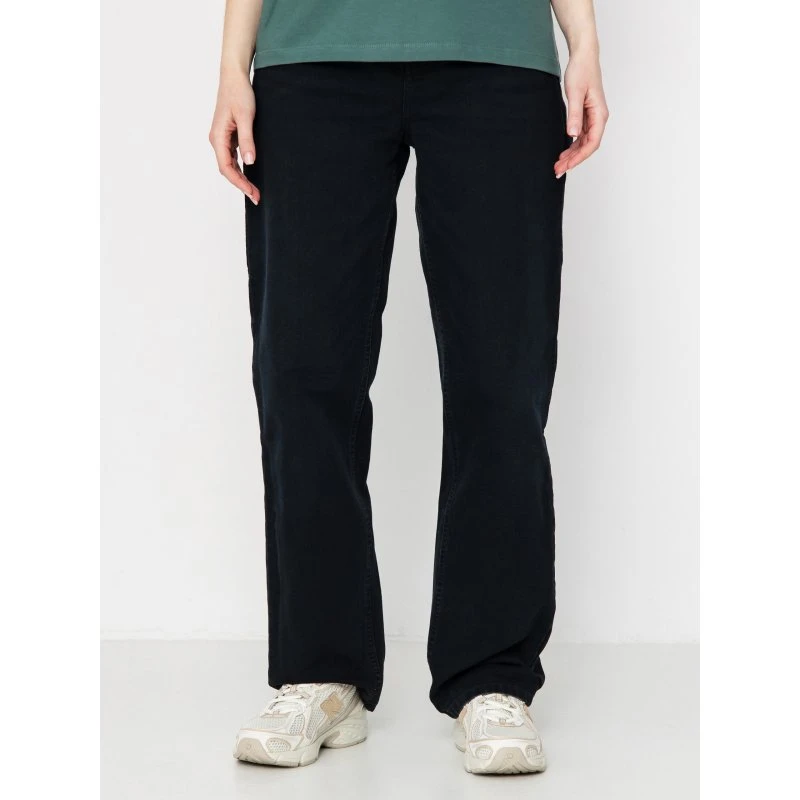 Carhartt WIP Pierce Pant Straight - czarne, damskie