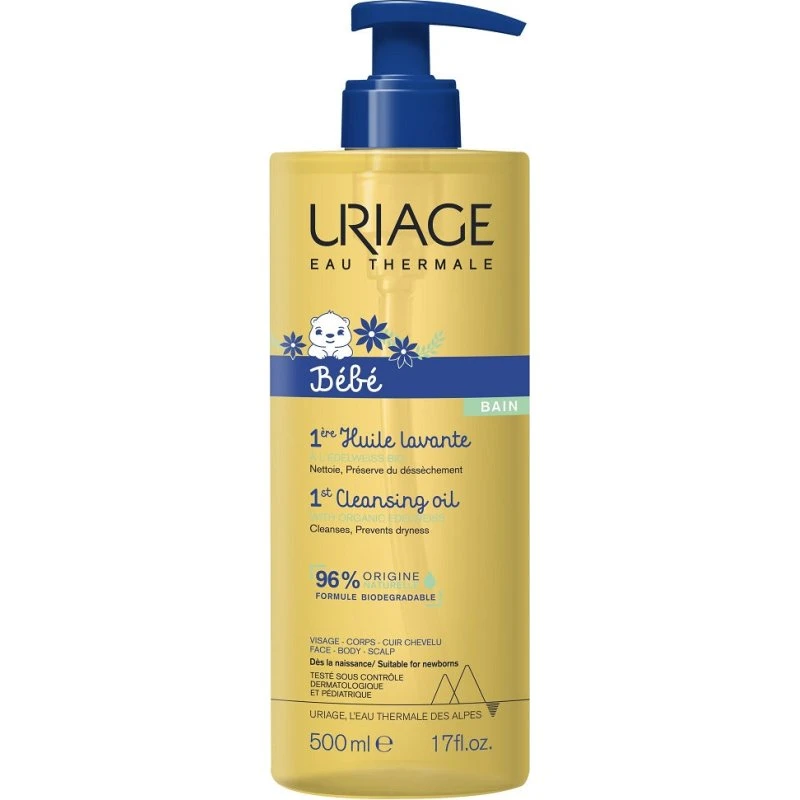 URIAGE Bebe 1st Olejek oczyszczający dla dzieci 500ml