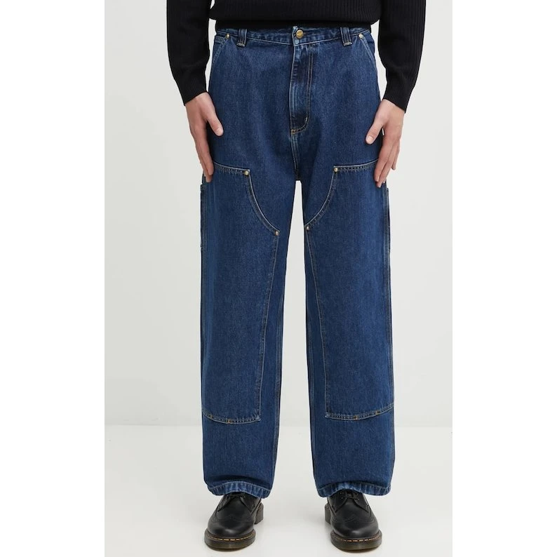 Carhartt WIP Nash Double Knee Spodnie stone-washed (blue)