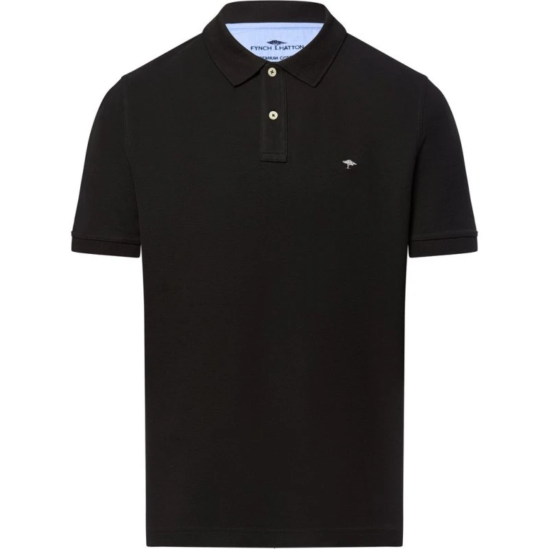 Fynch-Hatton Koszulka Polo Pika Czarna
