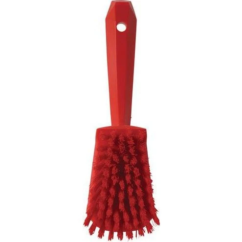 Vikan 41924 Szczotka twarda z uchwytem 27 cm czerwona