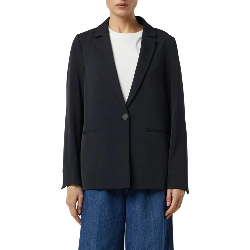 Blazer Oversize Comma Niebieski - Luźna Marynarka