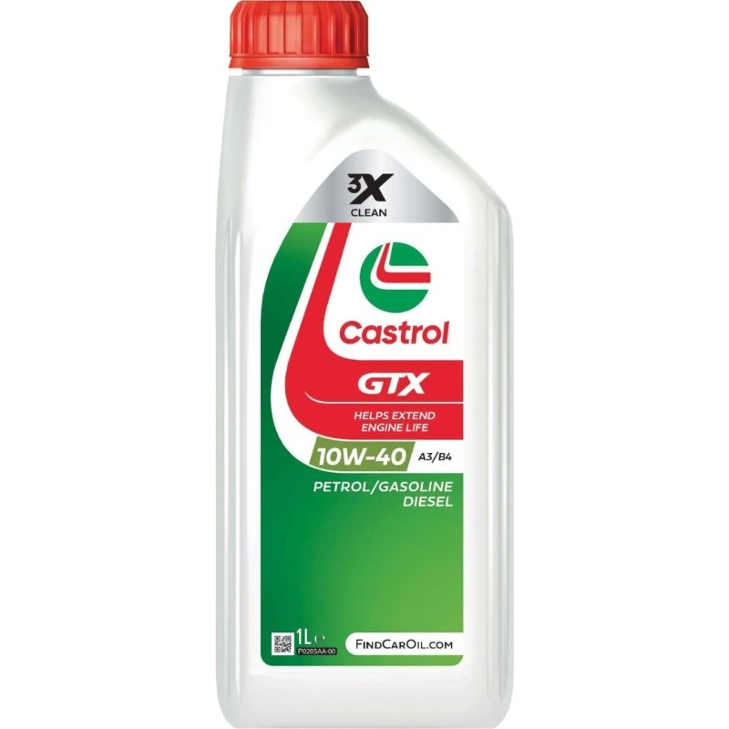 Castrol GTX 10W-40 A3/B4 1L półsyntetyczny