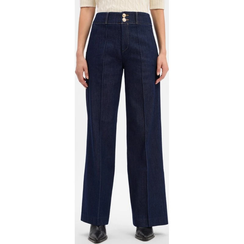 S.Oliver Black Label Dżinsy Wide Leg z Wysokim Stanem