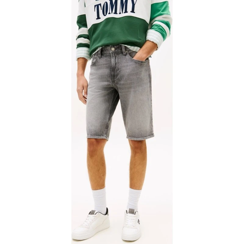 Tommy Jeans Szorty Dżinsowe Ronnie Mężczyźni Szare 33