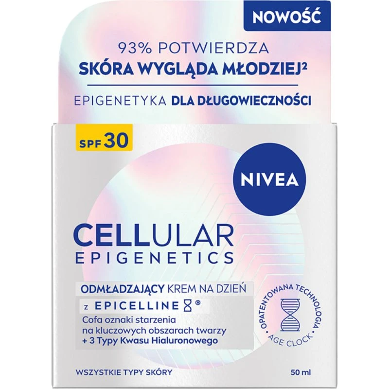 Nivea Cellular Epigenetics odmładzający krem na dzień SPF 30 50ml