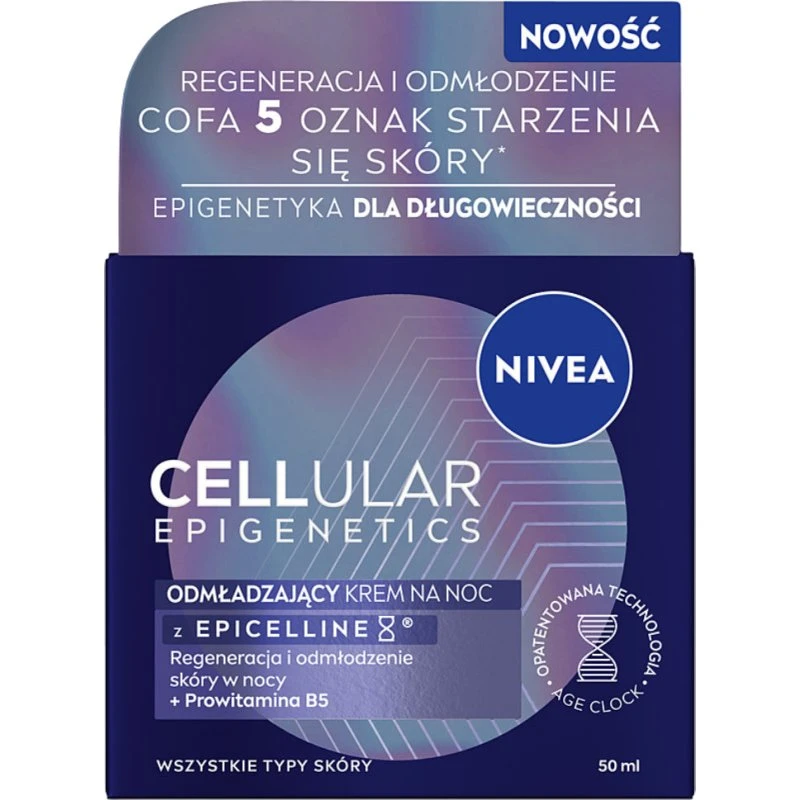 Nivea Cellular Epigenetics odmładzający krem na noc 50ml